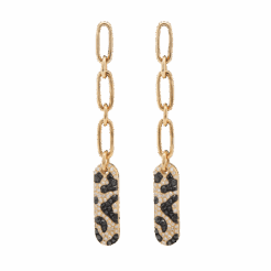 EFFY Leopard Print Diamond Earrings