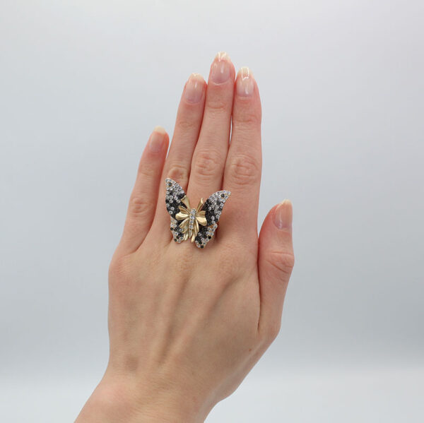 EFFY Diamond Butterfly Ring - Image 5