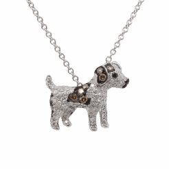 EFFY Diamond Dog Pendant