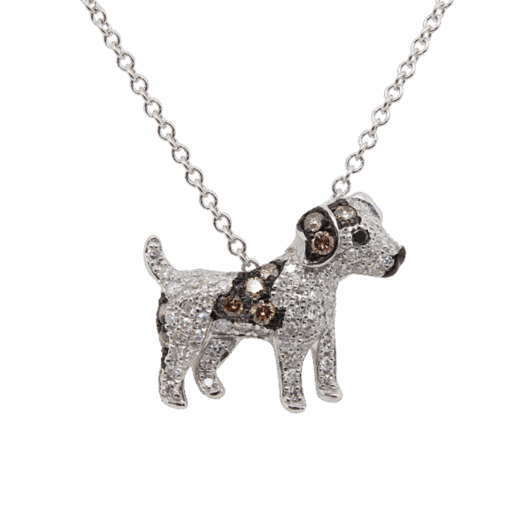 EFFY Diamond Dog Pendant
