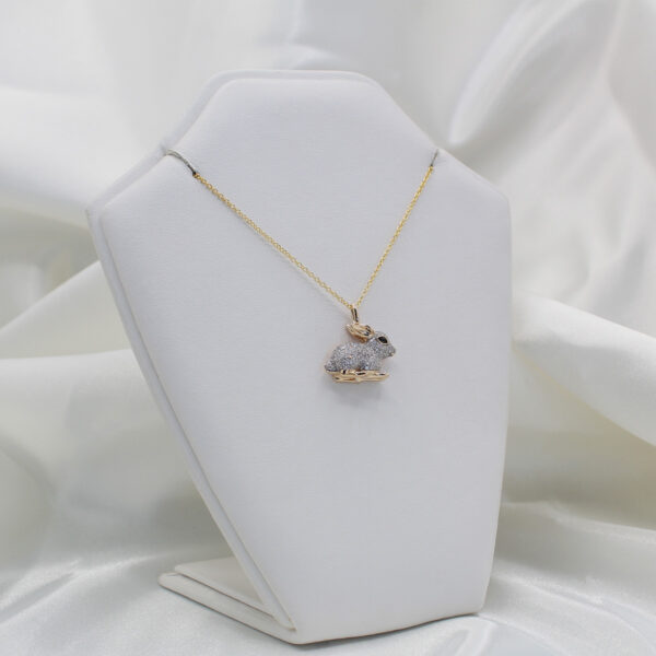 EFFY Diamond Bunny Pendant - Image 3