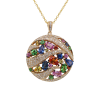 EFFY Rainbow Sapphire Pendant