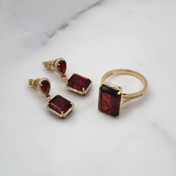 EFFY Garnet Earrings - Image 2