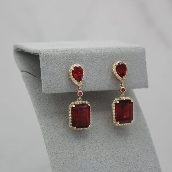 EFFY Garnet Earrings - Image 3