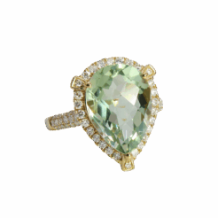 EFFY Green Amethyst Ring