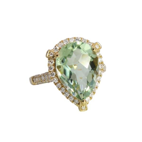 EFFY Green Amethyst Ring