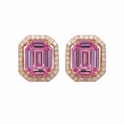 EFFY Pink Sapphire Stud Earrings