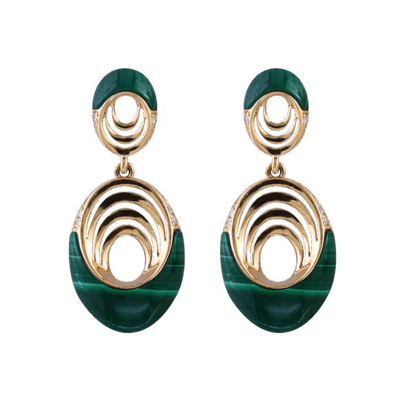 EFFY Malachite Earrings