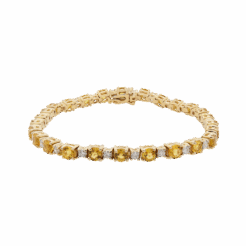 "Golden Sun" Yellow Sapphire Bracelet