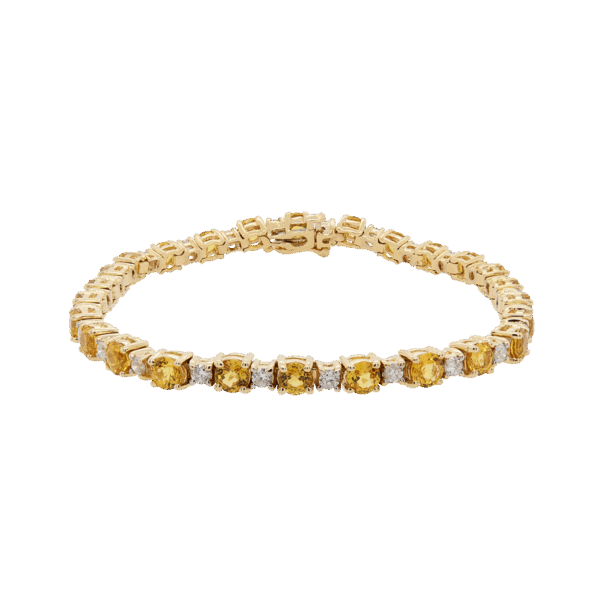 "Golden Sun" Yellow Sapphire Bracelet