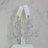 "Shimmer" Vintage Diamond Earrings - Image 3