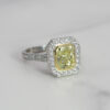 "Sunny" Estate Yellow Diamond Ring - Image 2