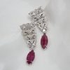 "Lavish" Vintage Ruby Earrings - Image 2