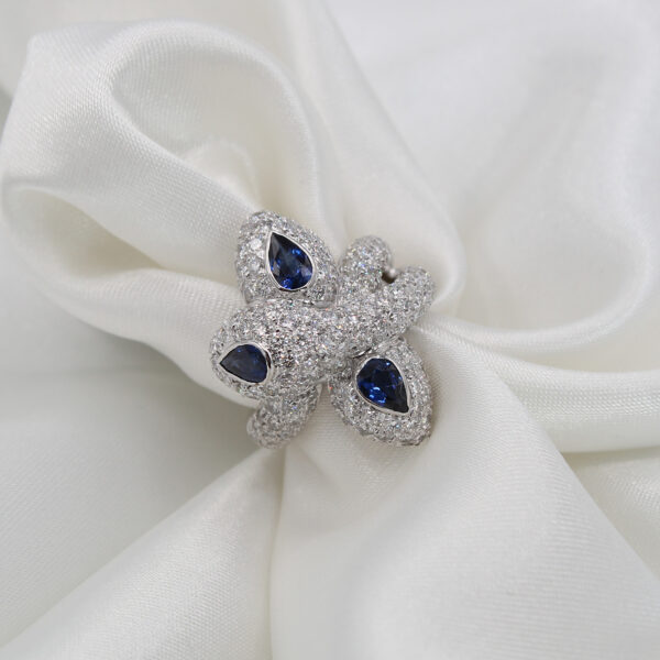 DABAKAROV Sapphire and Diamond Ring - Image 2