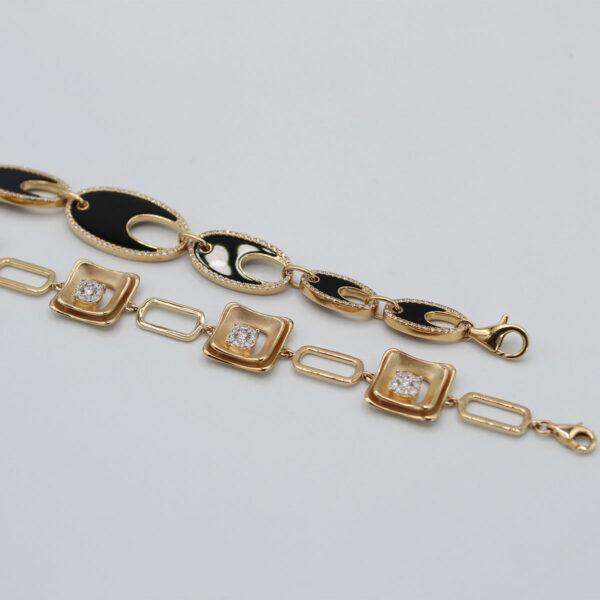 "Nightfall" Onyx Bracelet - Image 3