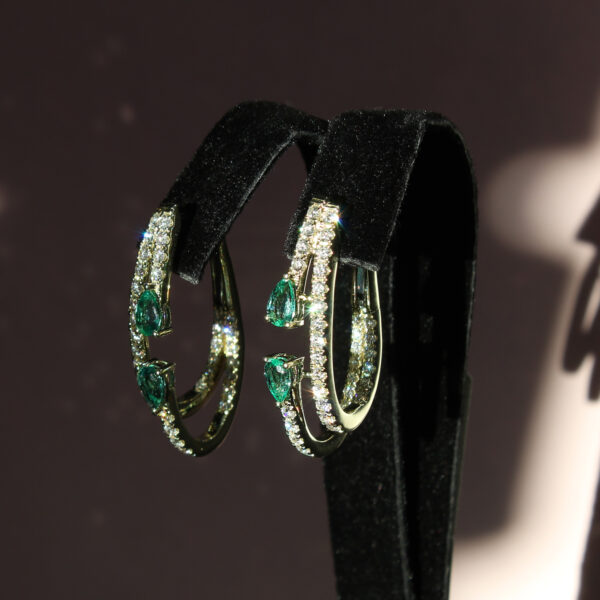 DABAKAROV Emerald Earrings - Image 2
