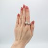 "Ocean's Embrace" Mother of Pearl Ring - Image 3