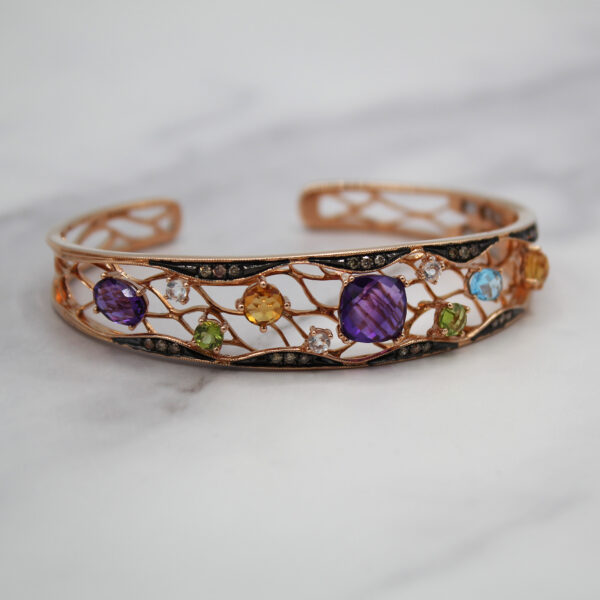 DABAKAROV Multistone Bangle Bracelet - Image 2