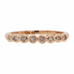 "Rosy Rounds" Diamond Band