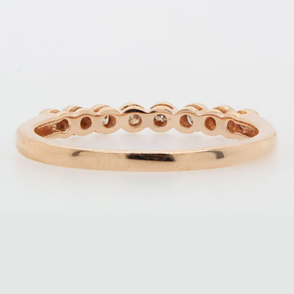 "Rosy Rounds" Diamond Band - Image 3