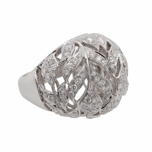 "Glittering Garden" Diamond Ring