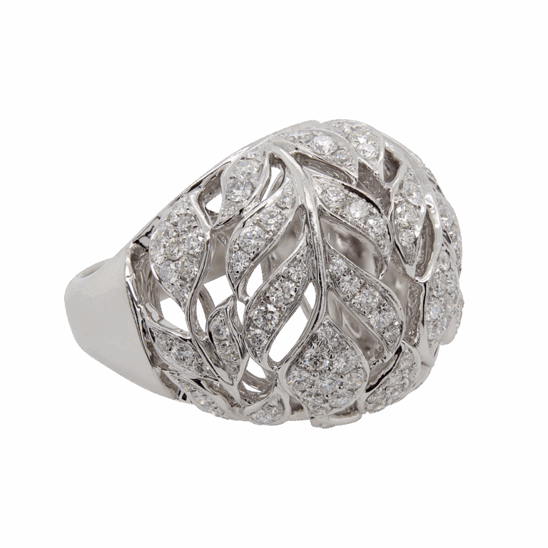 "Glittering Garden" Diamond Ring