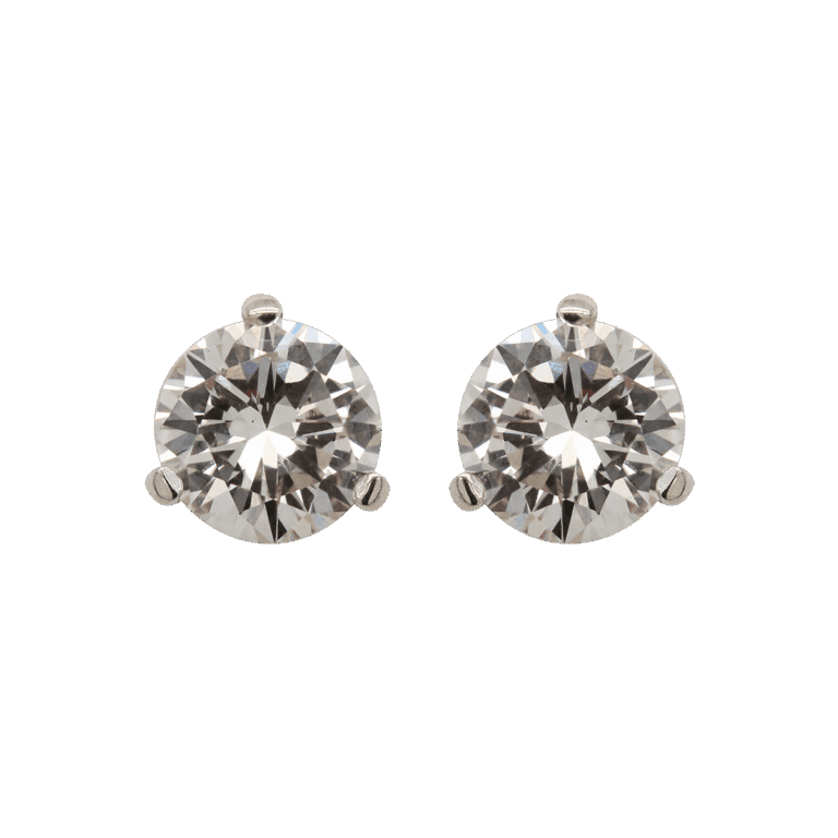 "Classic Stud" Diamond Stud Earrings