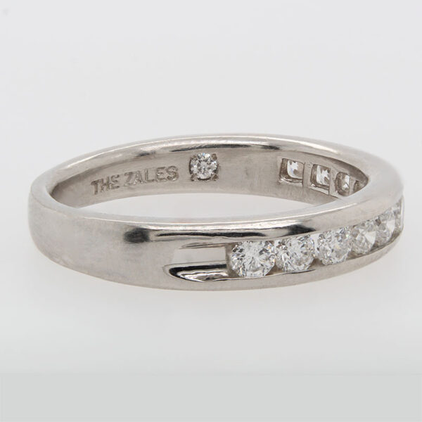 "Sparkling Channel" Diamond Band - Image 2