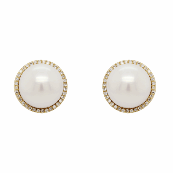 DABAKAROV Pearl and Diamond Earrings
