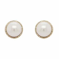DABAKAROV Pearl and Diamond Earrings