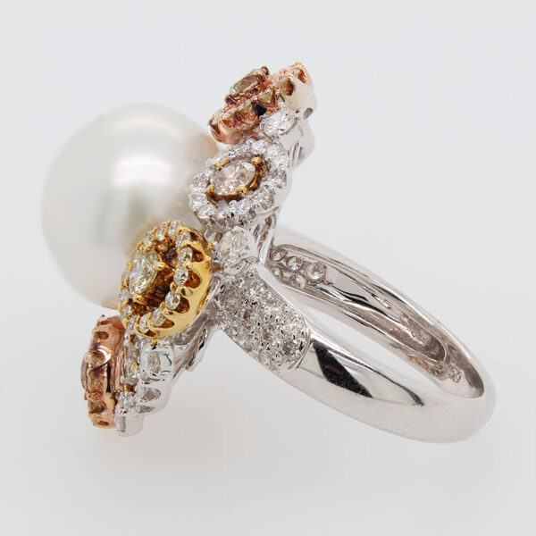 DABAKAROV Pearl and Diamond Ring - Image 2