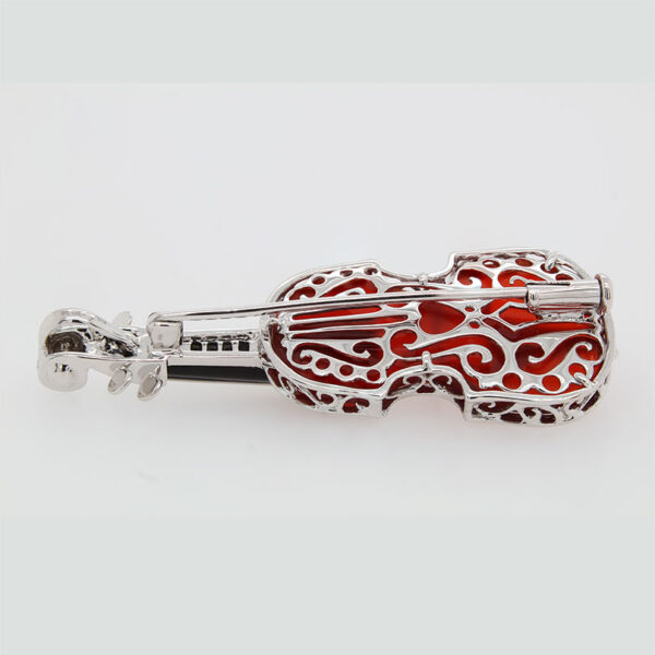 DABAKAROV Agate, Onyx and Diamond Pin - Image 3