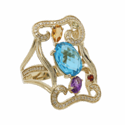 DABAKAROV Multistone Ring