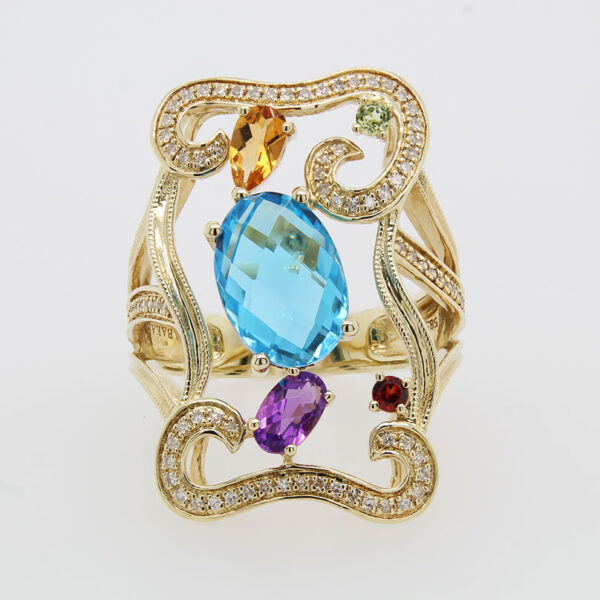 DABAKAROV Multistone Ring - Image 2