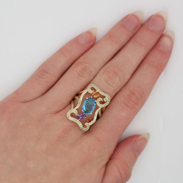 DABAKAROV Multistone Ring - Image 5