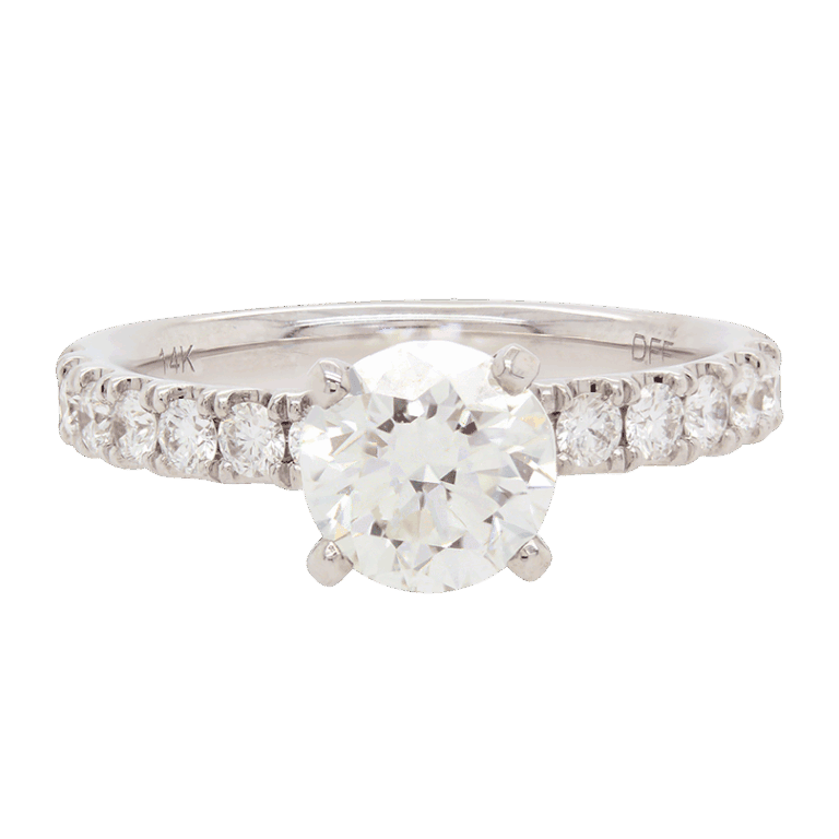 "Romancing" Diamond Ring