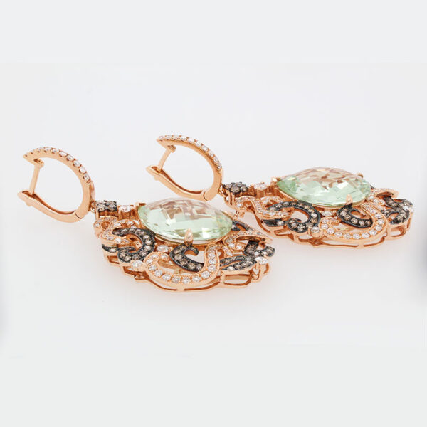 DABAKAROV Green Amethyst Earrings - Image 3