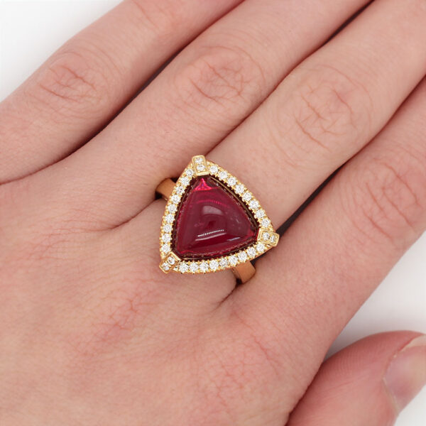 DABAKAROV Pink Tourmaline Ring - Image 4