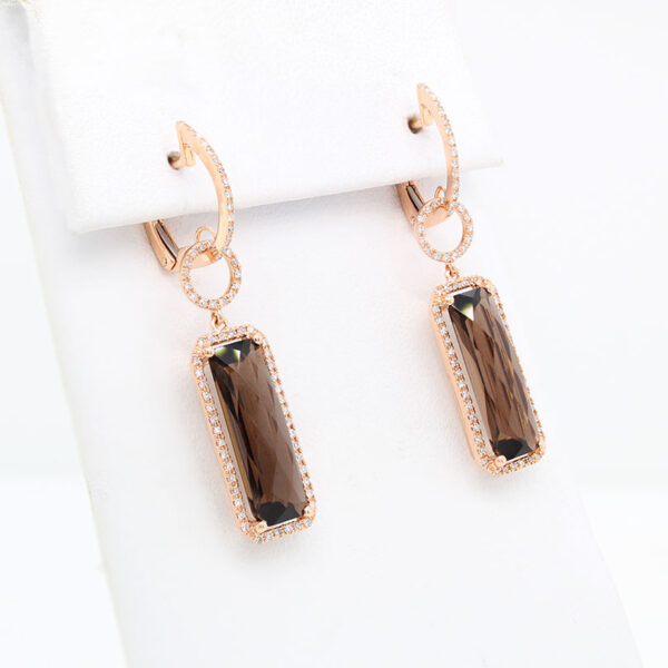 DABAKAROV Smoky Topaz Earrings - Image 2