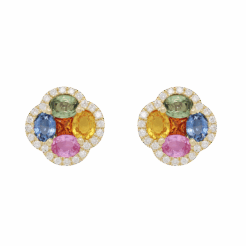 DABAKAROV Sapphire Stud Earrings