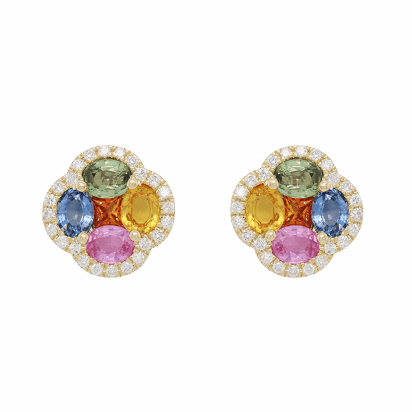 DABAKAROV Sapphire Stud Earrings