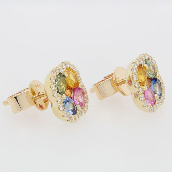 DABAKAROV Sapphire Stud Earrings - Image 3