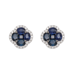 DABAKAROV Sapphire Stud Earrings