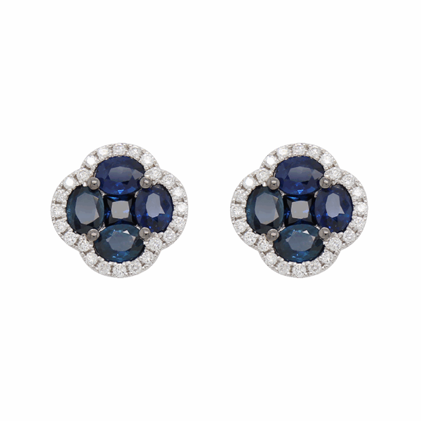 DABAKAROV Sapphire Stud Earrings