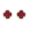 DABAKAROV Ruby Stud Earrings