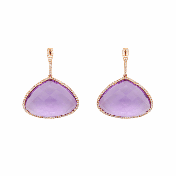 DABAKAROV Amethyst Earrings