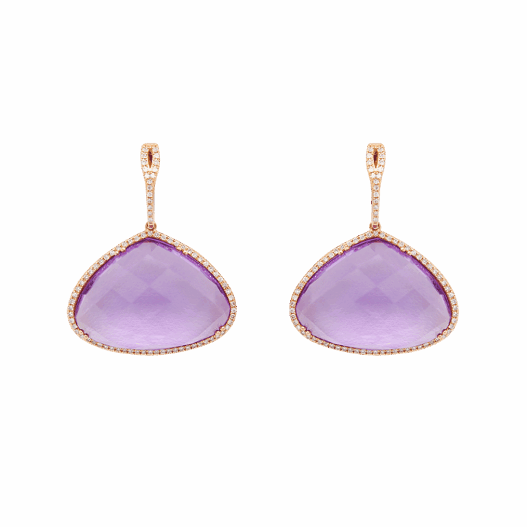 DABAKAROV Amethyst Earrings