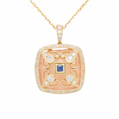 DABAKAROV Pink Quartz Pendant