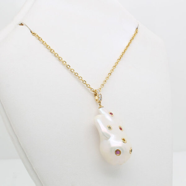 DABAKAROV Pearl Multistone Pendant - Image 2