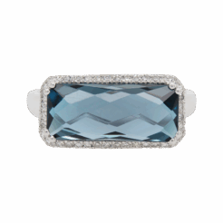 DABAKAROV Blue Topaz Ring